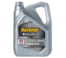 Havoline Synthetic Blend  ( nhớt bán tổng hợp )